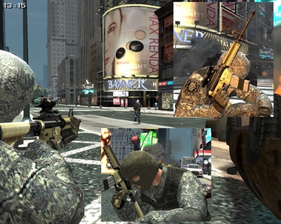 COD MW2 M4A1 Scoped